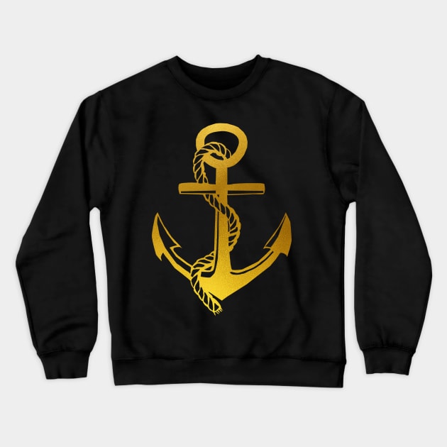 Anchor Crewneck Sweatshirt by erzebeth